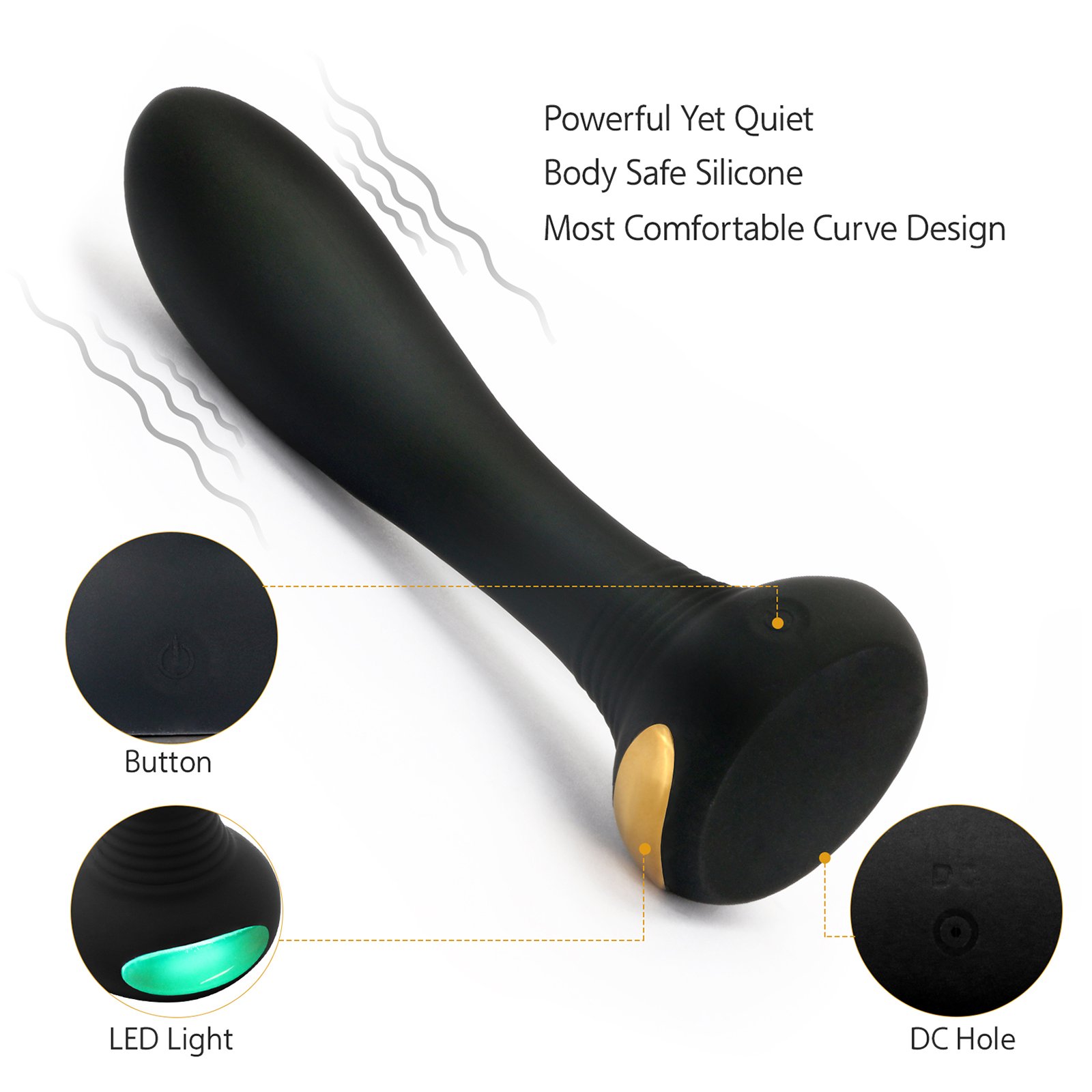 Odeco men sex toys full lady rechargeable online adult anal vibrator sex toys anal plug