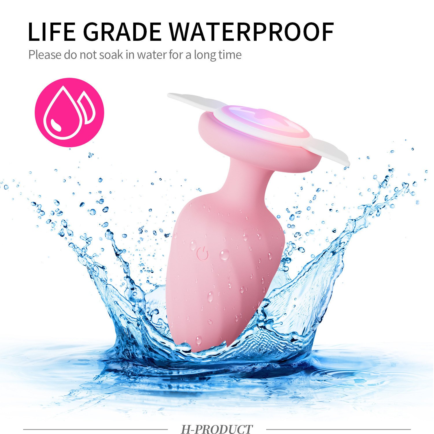 Girls Power Factory Wholesale Anal Plug Light Flashing Remote Control Vibrating BDSM Anal Toy Prostate Massager Anal Vibrator