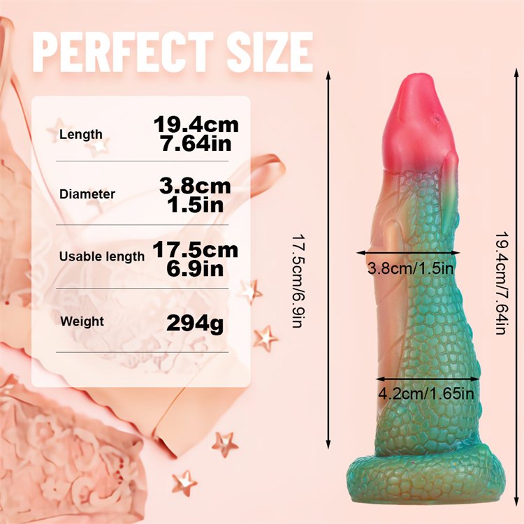 9" Silicone Sex Dragon Realistic Large Dildo Toys for Women G-spot Stimulating Big Anal Toy for Men Huge Suction Dildo