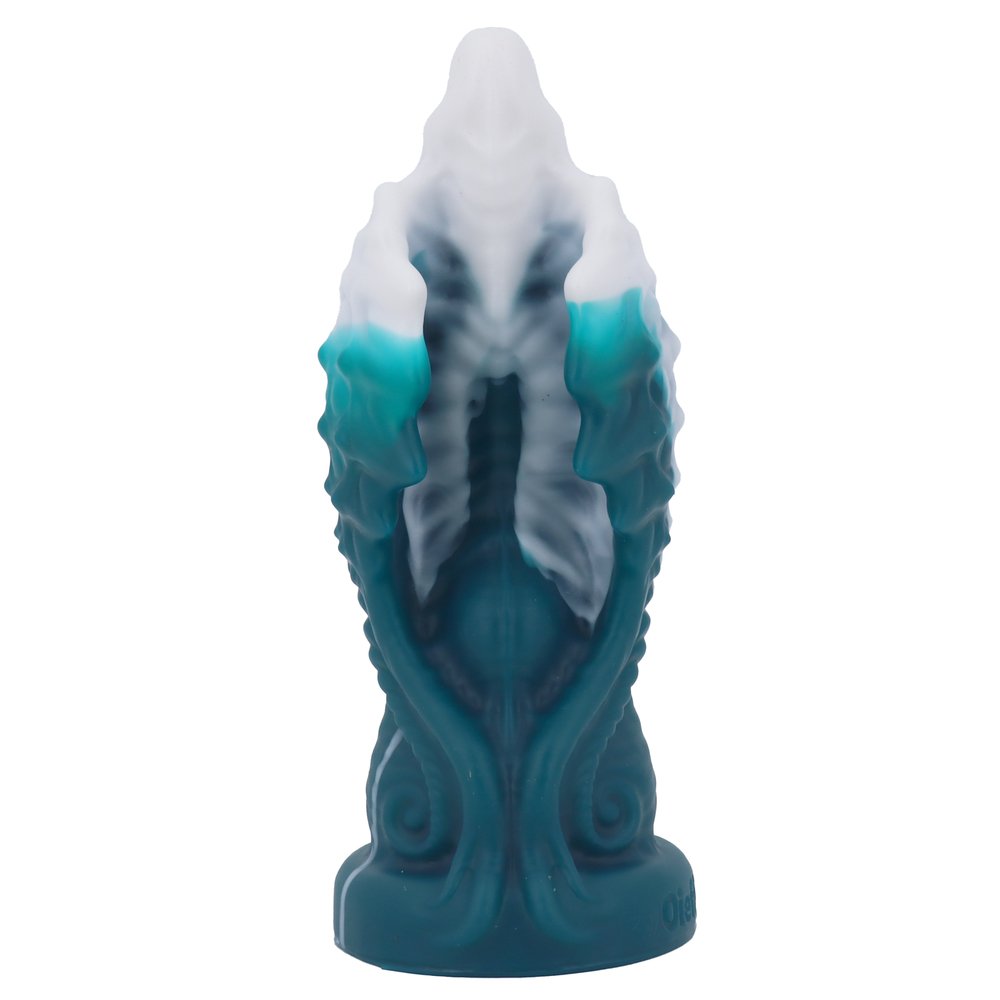 Silicone Standing Sea Horse Suction Base Anal Plug