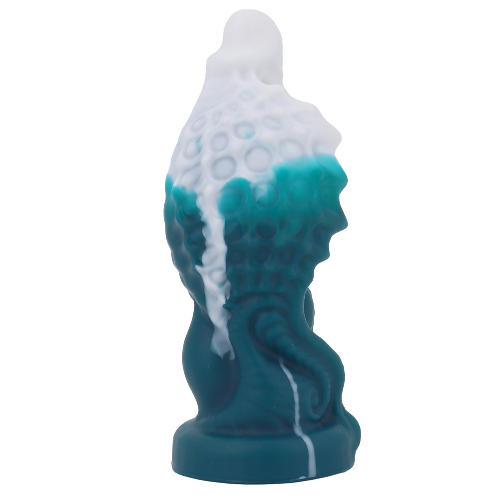 Silicone Standing Sea Horse Suction Base Anal Plug