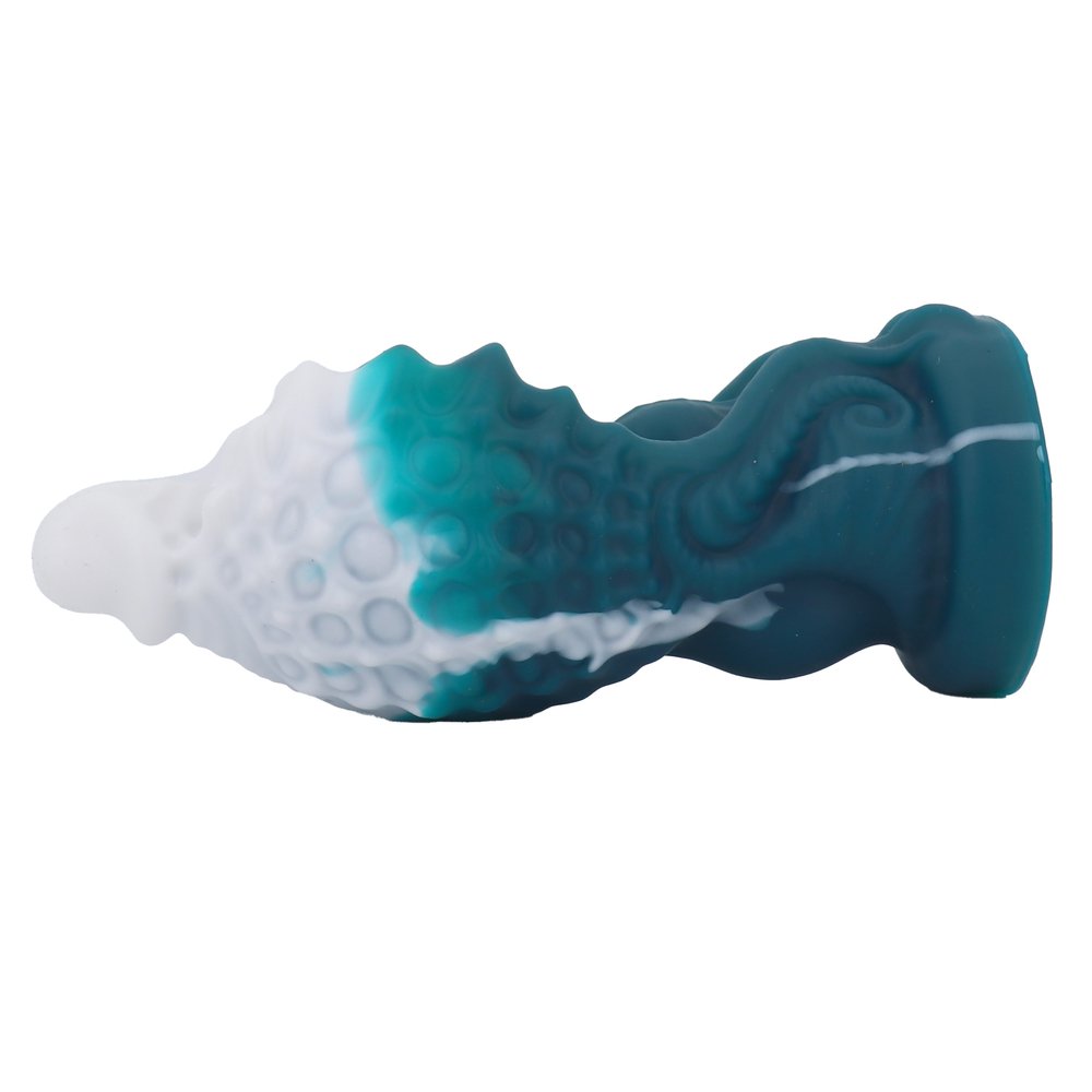 Silicone Standing Sea Horse Suction Base Anal Plug