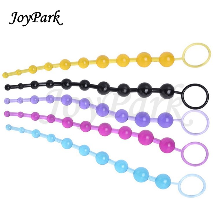 JoyPark Factory Price Wholesale Pink Butt Plug Silicone Anal Beads Sex Toy For Women