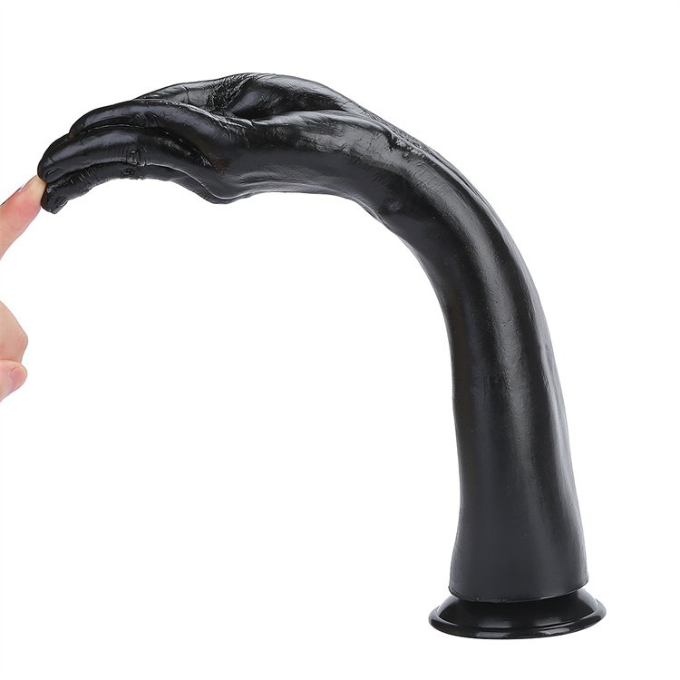 High Quality Popular PVC Anal Plug Dildo Sex Toys For Female Masturbation 15 inch Realistic Hand Shaped Dildo Adult Toys