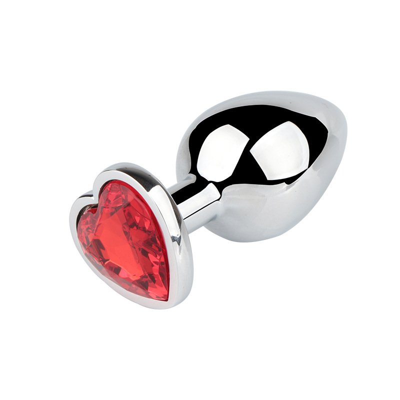 Metal Anal Butt Plug Sexy Anal Toys Stainless Steel Crystal Jewelry anal plug