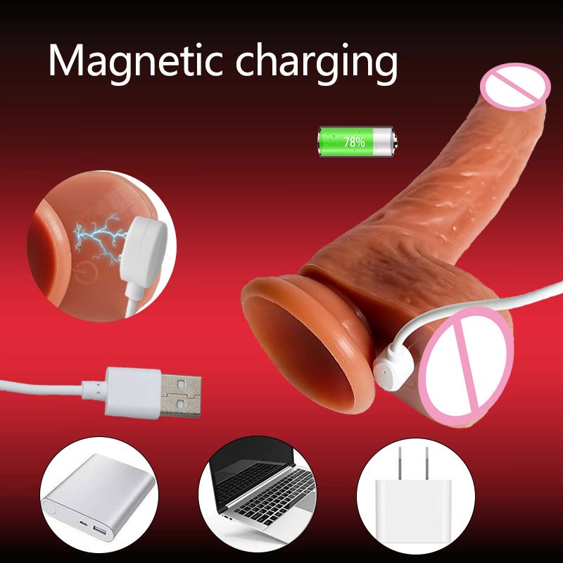 Realistic dildo for women sex toys telescopic vibrator with female stimulator dildos vibrators big penis anal dildo vibrator