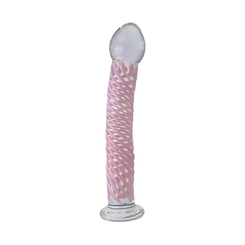 Hot Selling Glass Crystal Transparent Anal Plug Penis Dildo Female Masturbation G-Spot Butt Plug Sex Toys For Women Men Couple