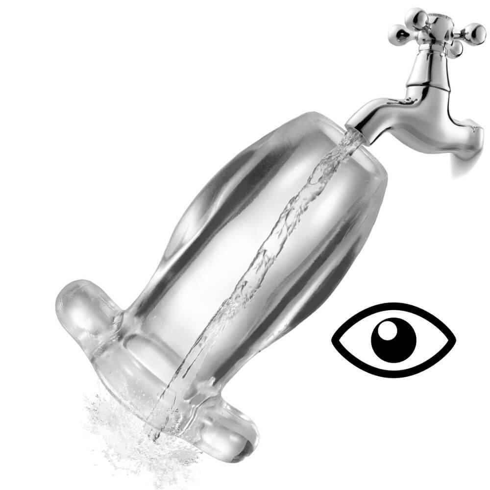 anal expander butt plug transparent hollow anal plug sm sex toys adult sex toy for adult women gay men