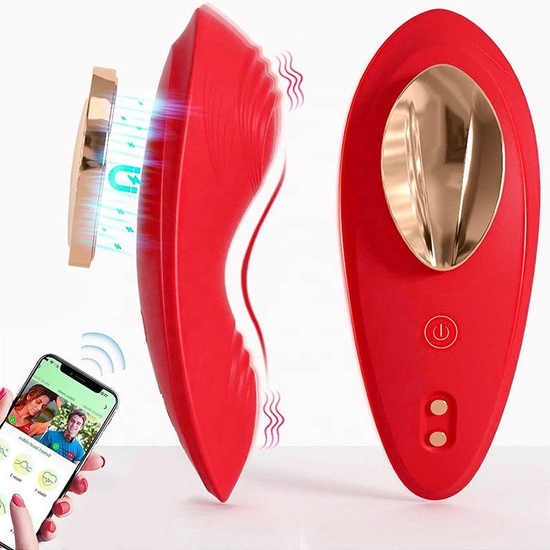 APP Wearable Vibrator For Women Bluetooth Control Egg Clit Stimulator Magnetic Wear Vibrating Female Masturbator Sex Toys Adults