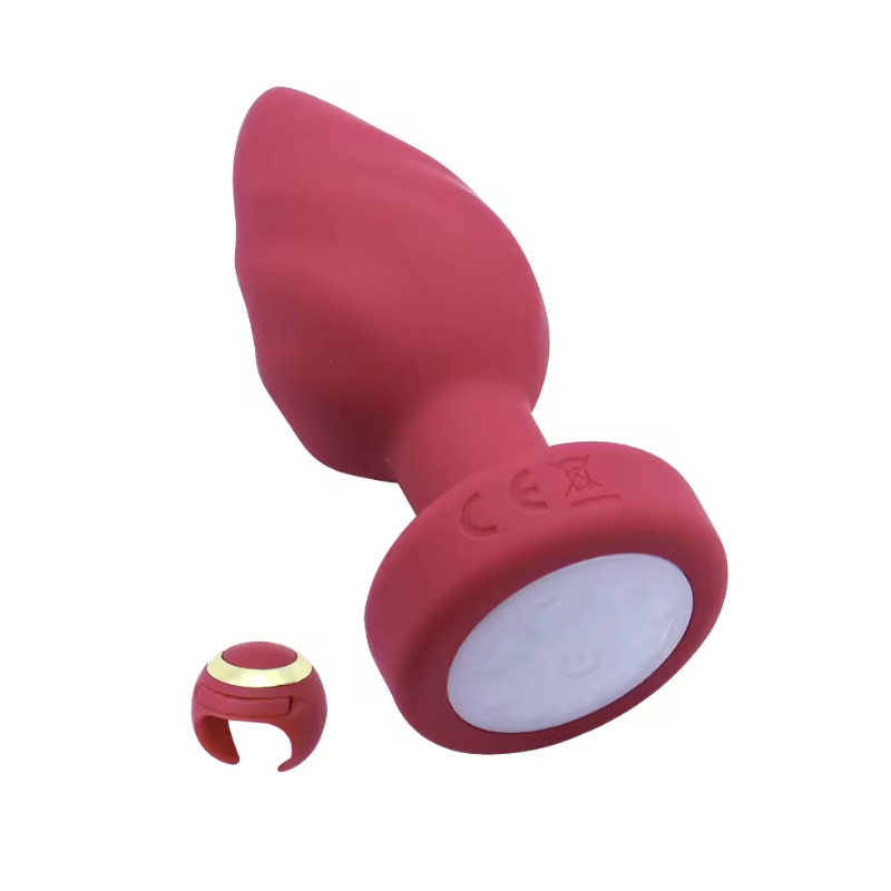 Luminous Anal Plug Vibrators Ring Remote Control Prostate Massager Vaginal Butt Plug Stimulator Adult Products Sex Toy For Women