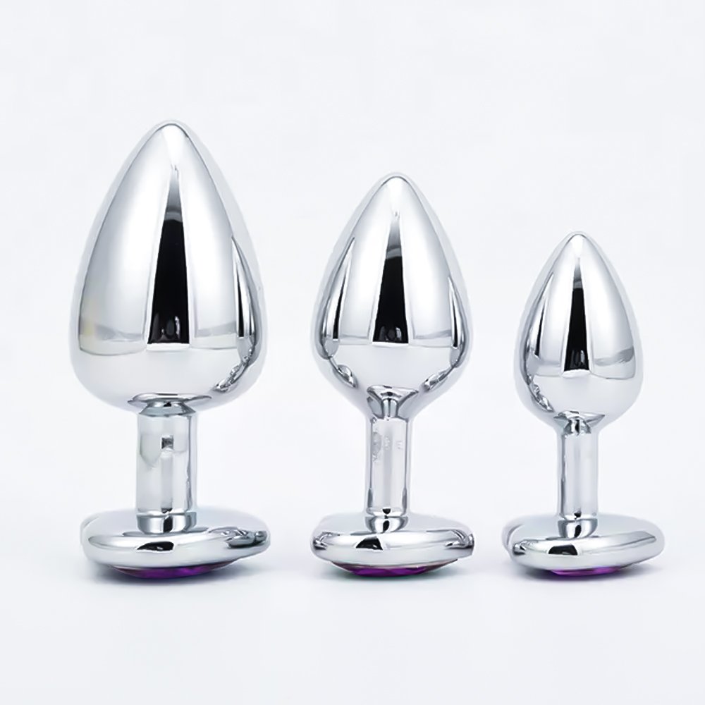 Hot Selling Jeweled Beginners Hmxpls Pink Butt Plug Sex Love Games Personal Massager for Women Men Couples Lover
