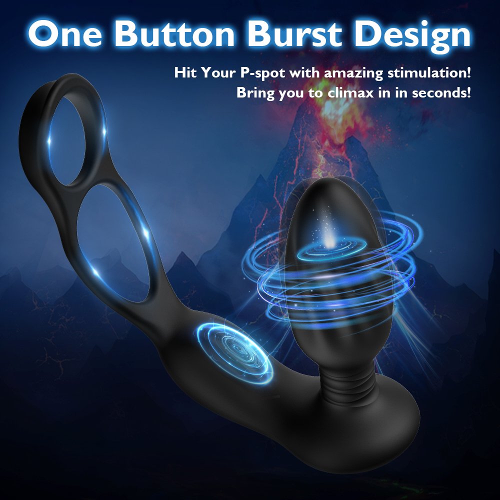 New Design Realistic Vibrator Adult Toy Anal Putt Plug Sex Toys Wearable Anal Vibrator For Men