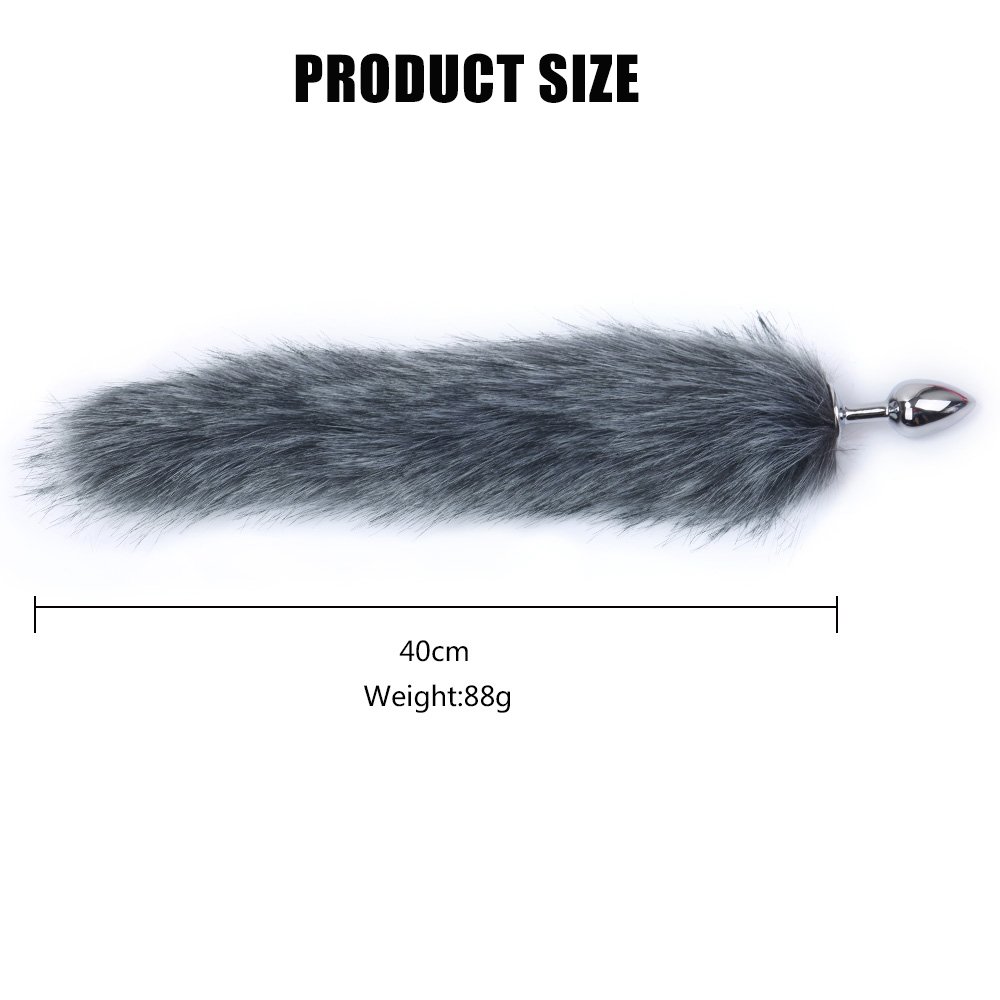 Long Fox Tail Butt Plug Anal Massager Cosplay Anal Plug Sex Toys for Women Colorful Jeweltes Sexuales