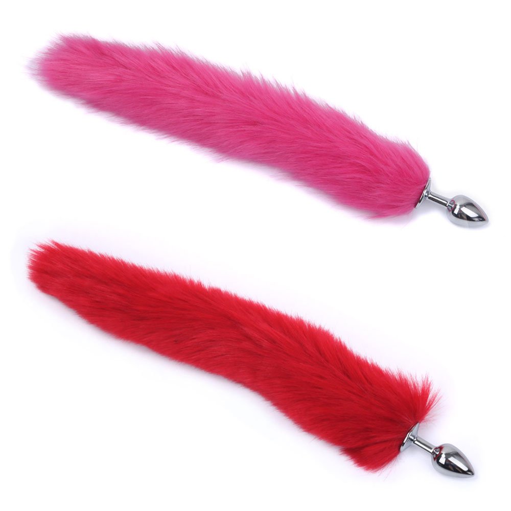 Long Fox Tail Butt Plug Anal Massager Cosplay Anal Plug Sex Toys for Women Colorful Jeweltes Sexuales