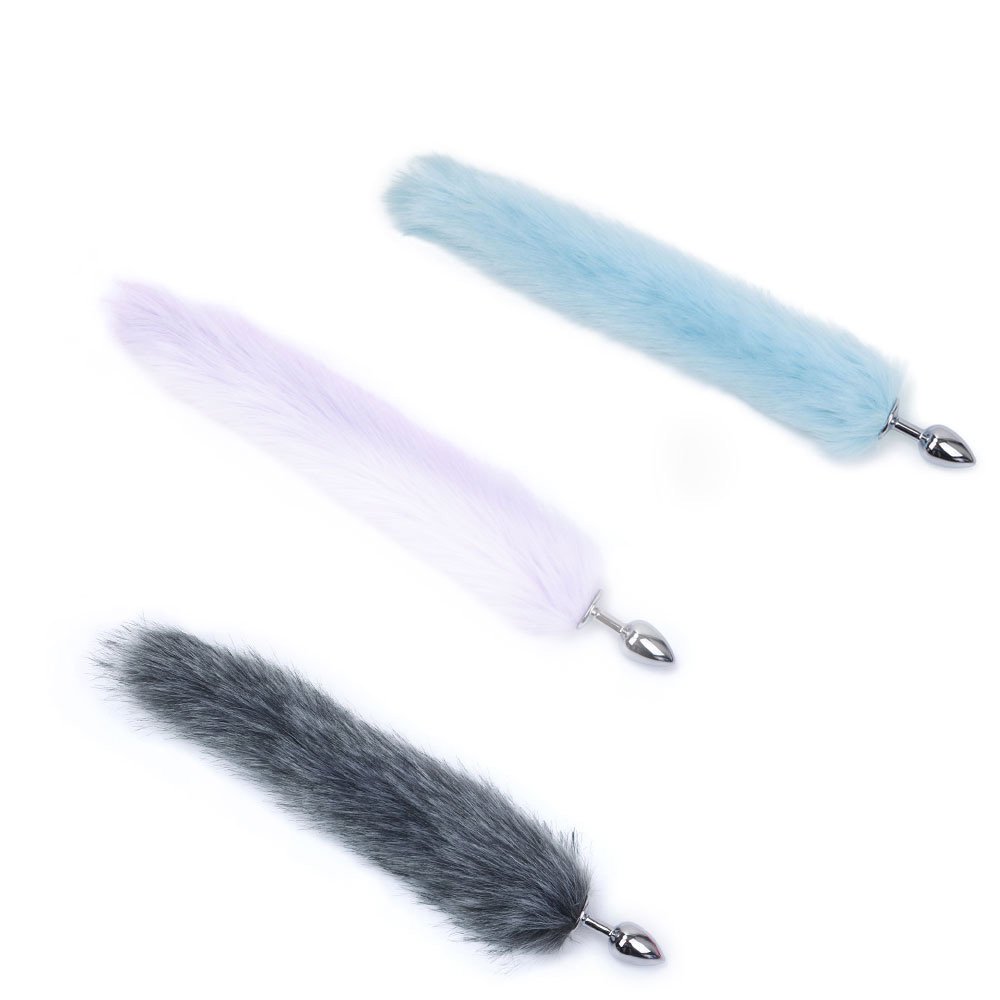 Long Fox Tail Butt Plug Anal Massager Cosplay Anal Plug Sex Toys for Women Colorful Jeweltes Sexuales