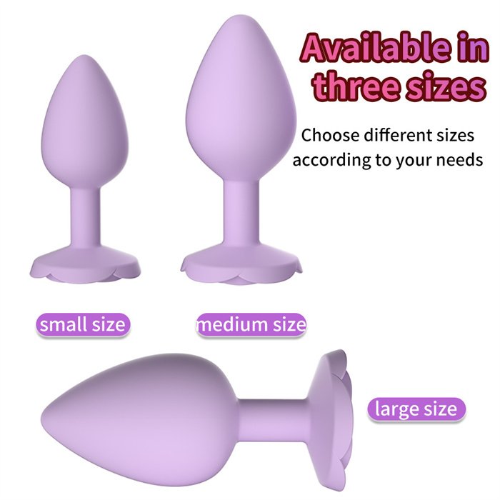 Wholesale silicone anal stimulator sex toys for adult men women anal enjoying