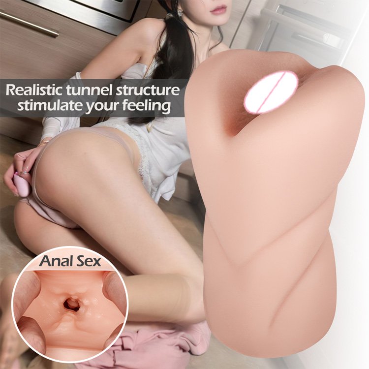 Soft TPE Realistic 3D Texture Anal Plane Cup Adult Men's Sex Masturbators Toys Sex Sax Toys for Men