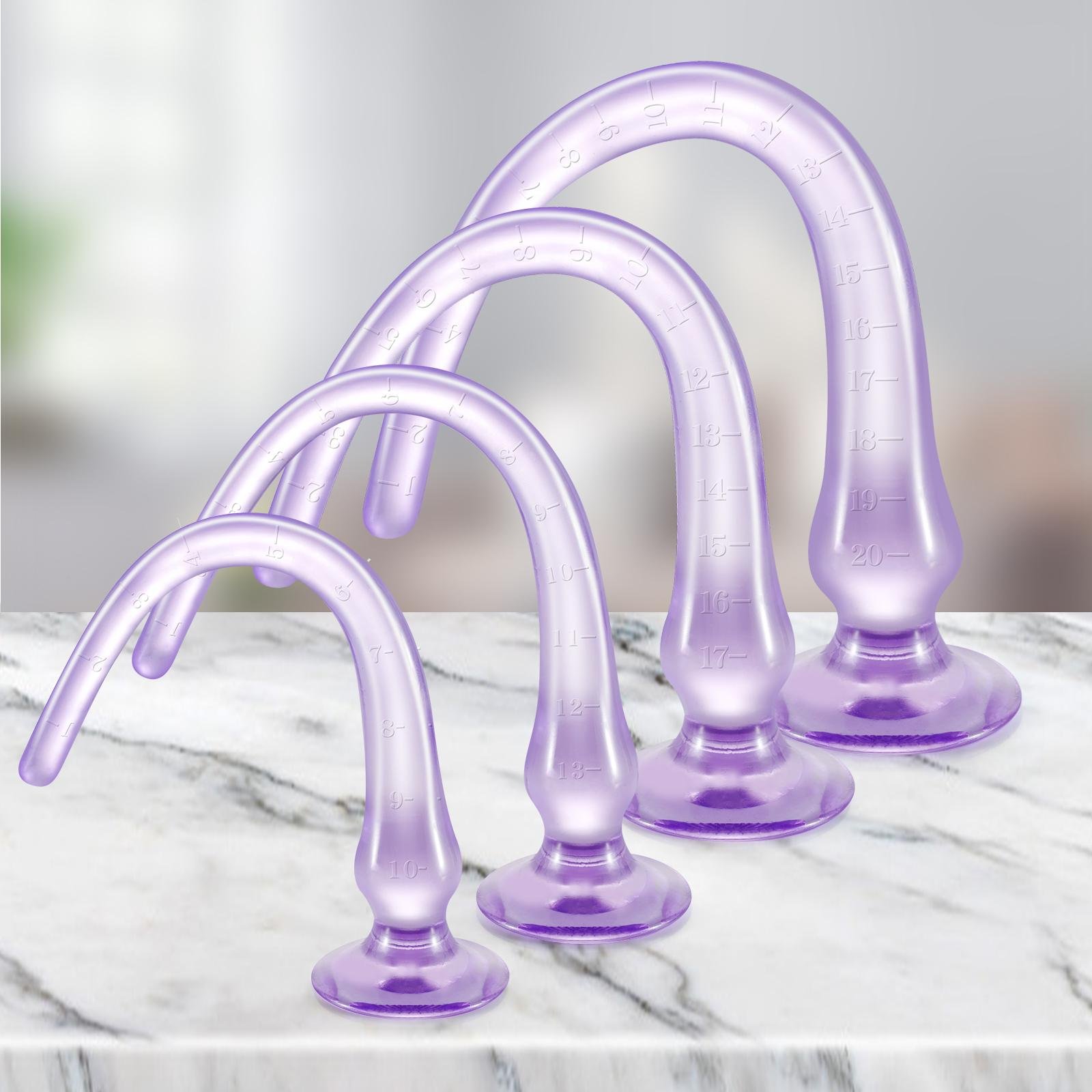Super Long 12-24 inch Graduated Stick Anal Dildo Strong Suction Cup Flexible Butt Plug Sex Toy For Women Men Gay Lesbian Couple
