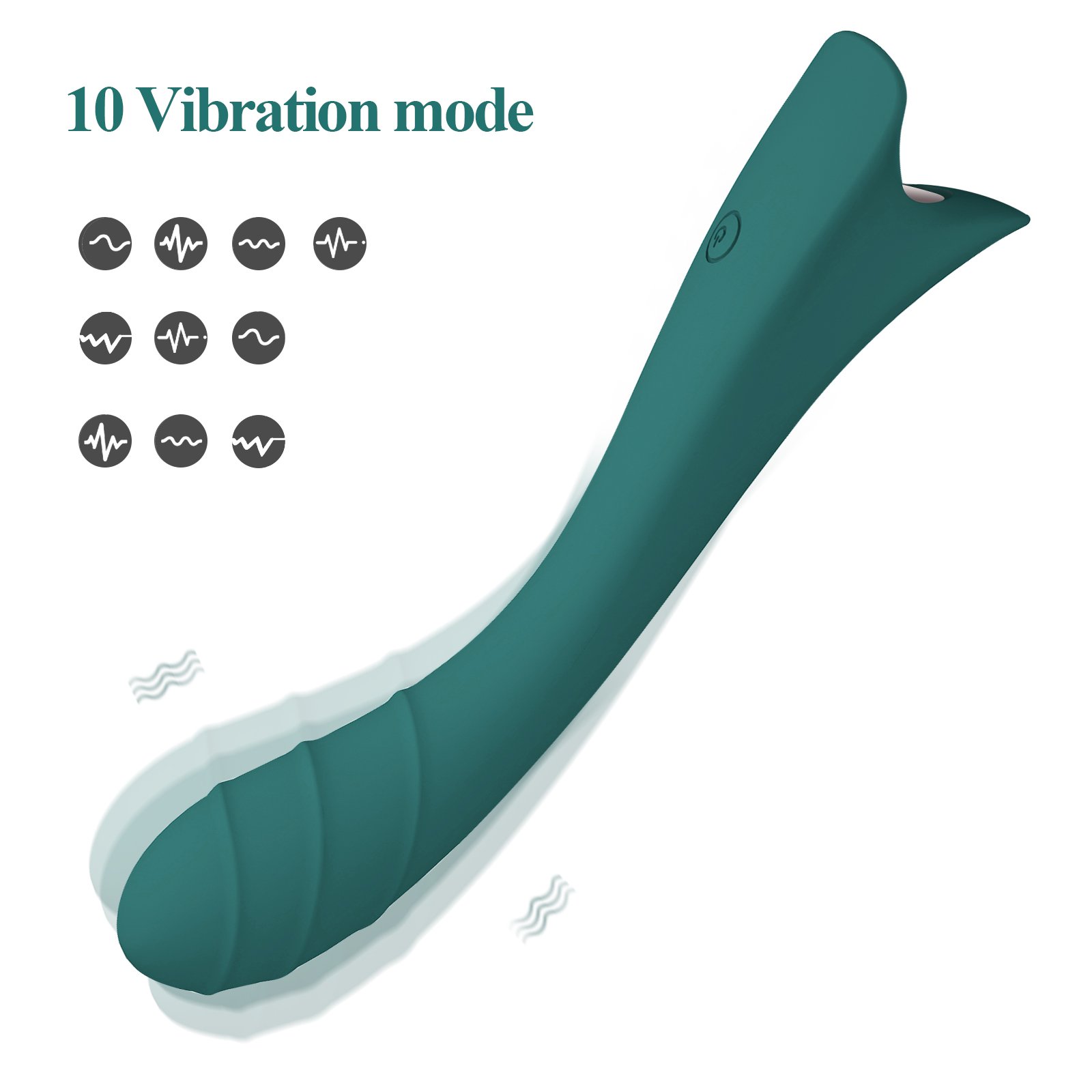 10 modes Silicone Vibrator Massager G Spot Vibrating Vaginal stimulation Dildo Vibrator Sex Toys For Women