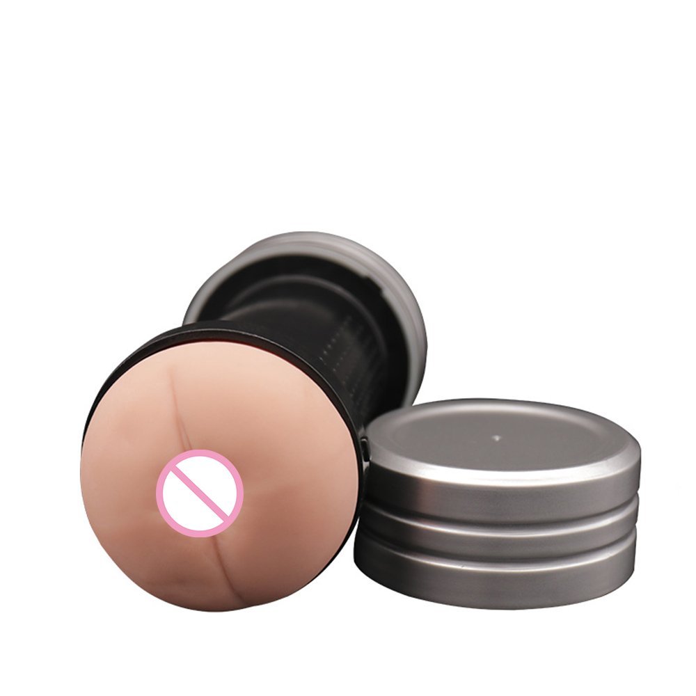 Non Electric Realistic Artificial Sex Toy Ass Intense Mini Pocket Pussy Male Masturbator Cup