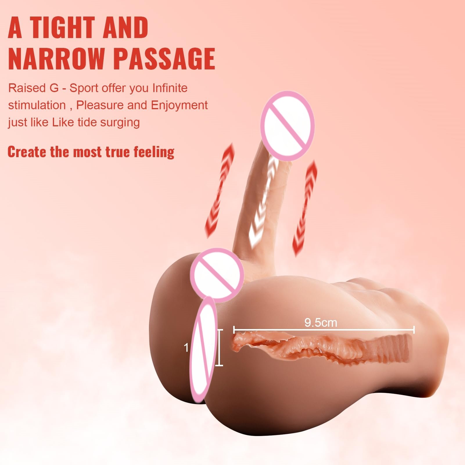 Male Sex Doll for Women with 7.1in Telescoping Huge Dildo Sex Dolls for Men with Tight Anal Masturbator Sex Toy for Gay Couple