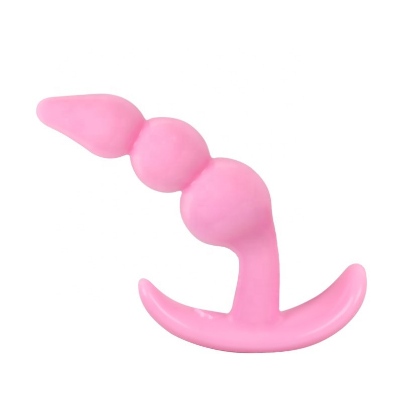 Soft Anal Plug Masturbation Butt Plug Sexy Anal Trainer Male/Female Prostate Massager Stimulator Couples Adult Sex Toys SM Set