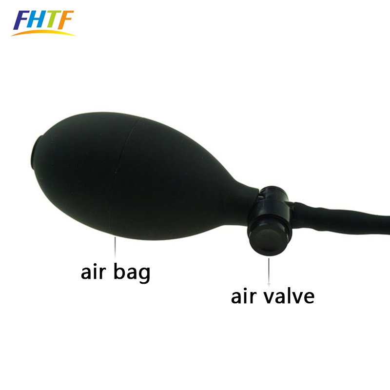 Big Inflatable Penis Butt Plug Expandable Sex Toy Pump Dildo For Men