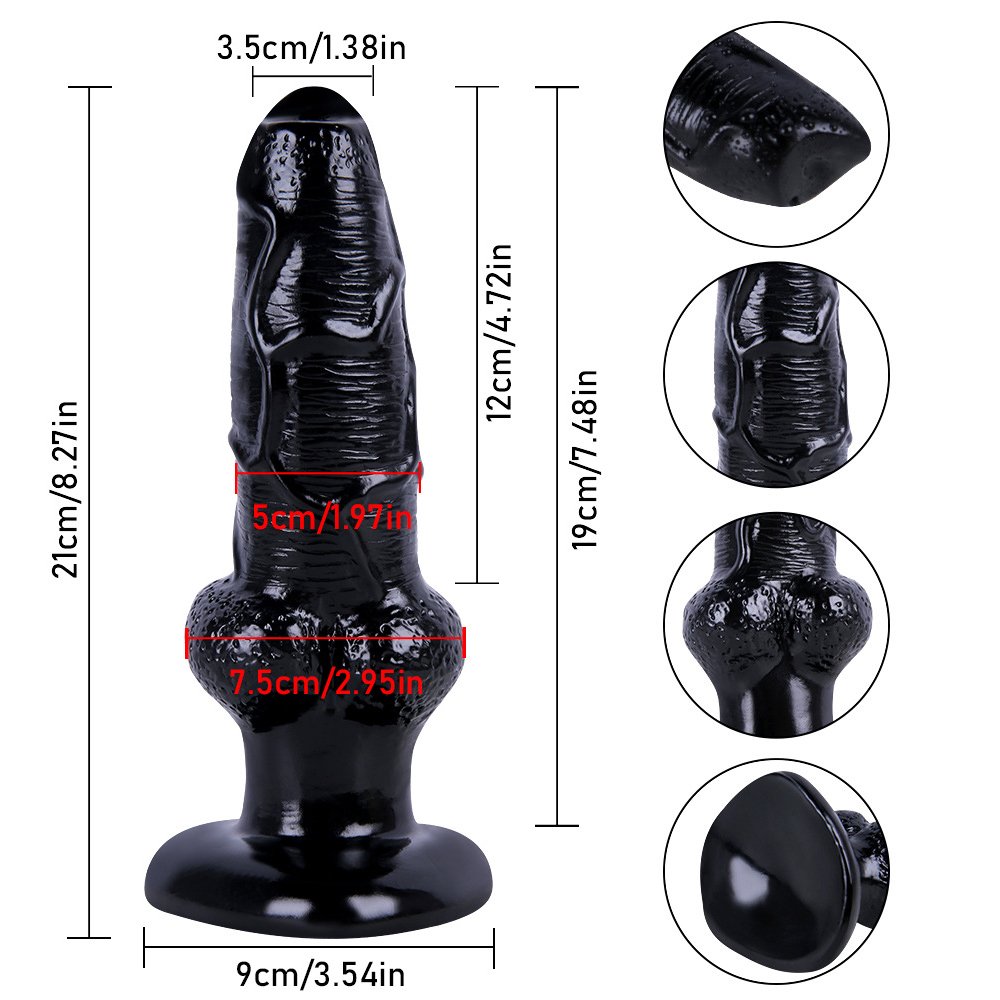Animal Giant Penis Anal Plug Dildos Sex Toys For Women Clitoris Stimulator Sex Tools Big Knot Dog Dildo With Suction Cup