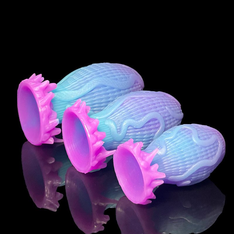 Luminous Egg Shape Dragon Butt Plug