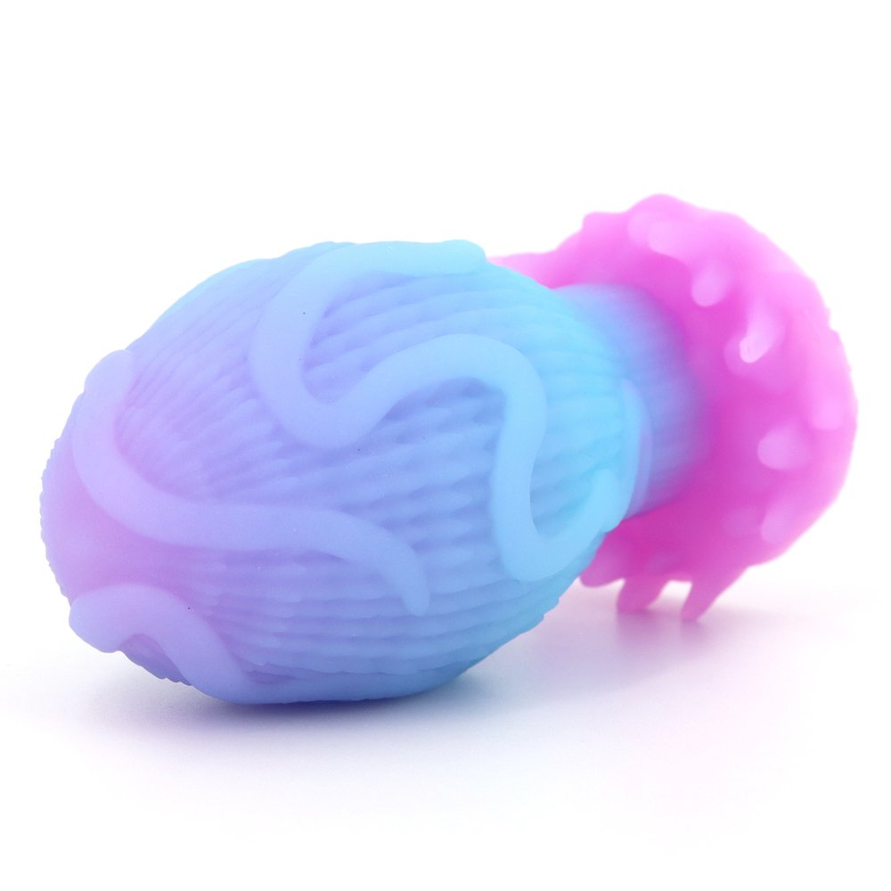 Luminous Egg Shape Dragon Butt Plug