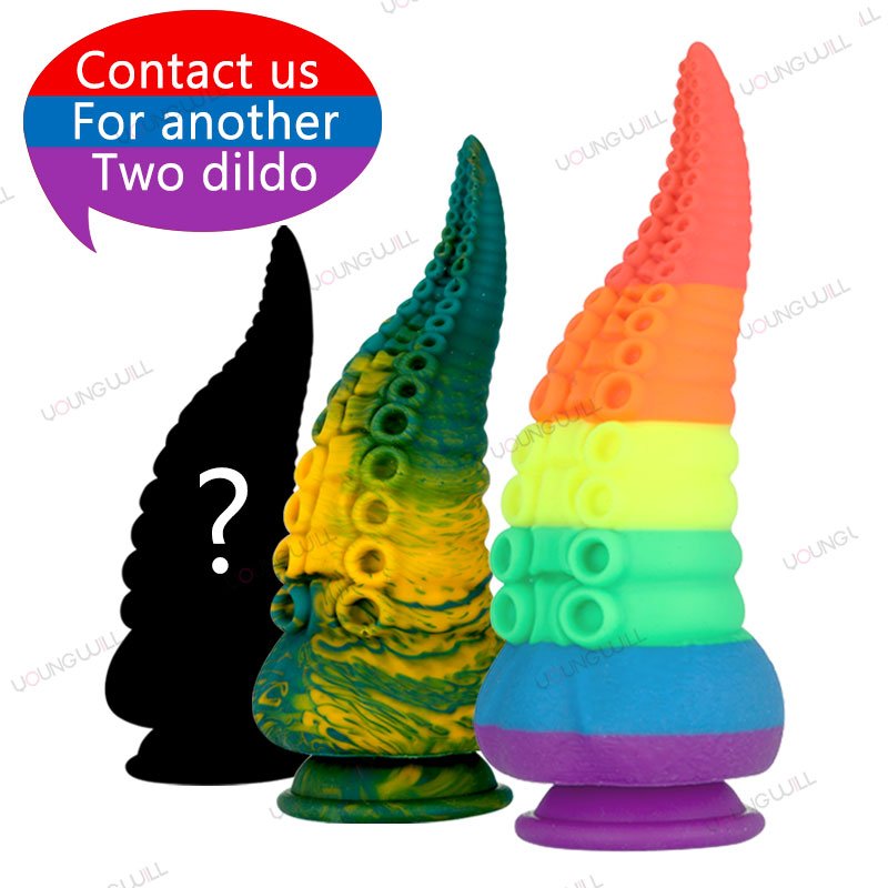 Monster Dildo Lesbian Huge Anal Toys Suction Cup Adult Sex Product Octopus Tentacle artificial penis Dildo Sex Toy for Women