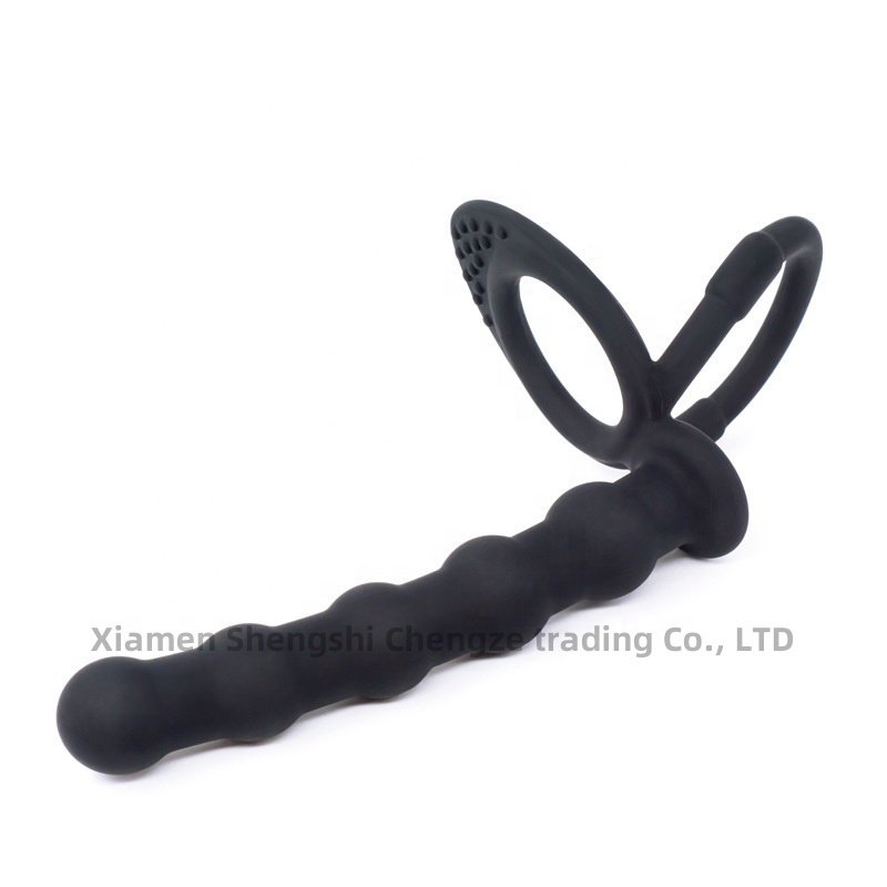 Butt Plugs For Men And Women Silicone Anal Pull Beads Double Penetration Strap On Dildo Anal Toy Butt Plug Lock Ring