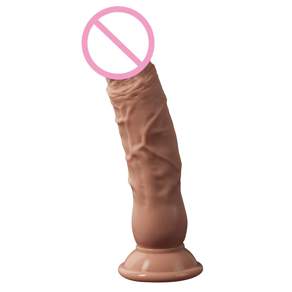 Cheap egg free dildo PVC soft penis sex toys for women, anal stuffed toys for men adult sexual toys
