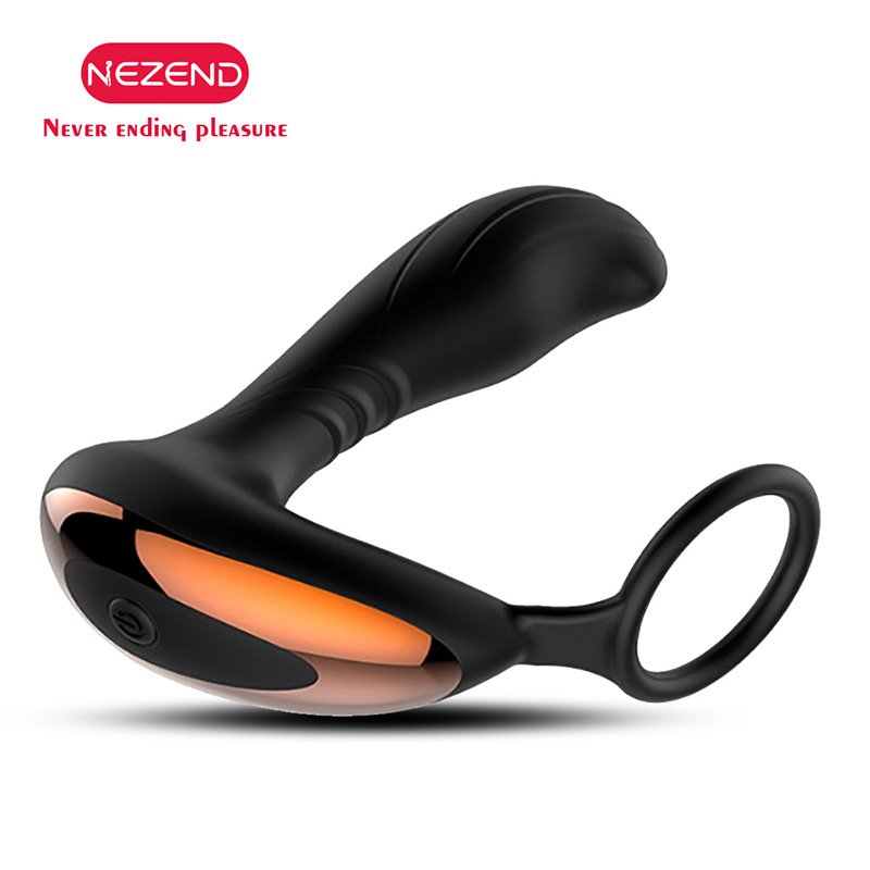 Silicone Masturbation Panty Penis Prostate Massager Sex Toy Remote Control Wireless Gay Anal Cock Ring Vibrator For Men
