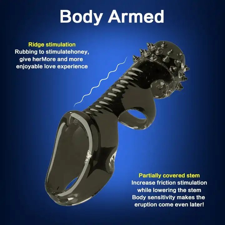 Sex Toys For Woman Men G Spot Vibrator Penis Vibrating Ring Lasting Enlarge Cock Stimulate Massage Clitoris Anal Bondage Rings