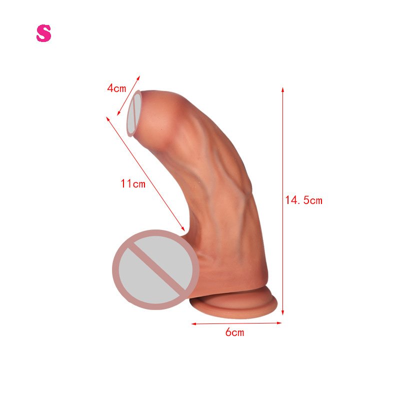 Soft Realistic Fantasy Dildo Large Silicone Penis Vagina Suction Cup Anal Butt Plug Massage Adult Sexy Toys For Woman Sex Shop