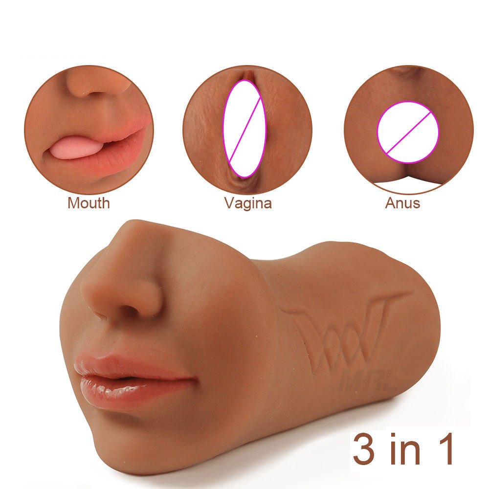 3 in1 pussy for men sexy toys for man Erotic Adult Toys realistic vagina anal mouth sax toys for man