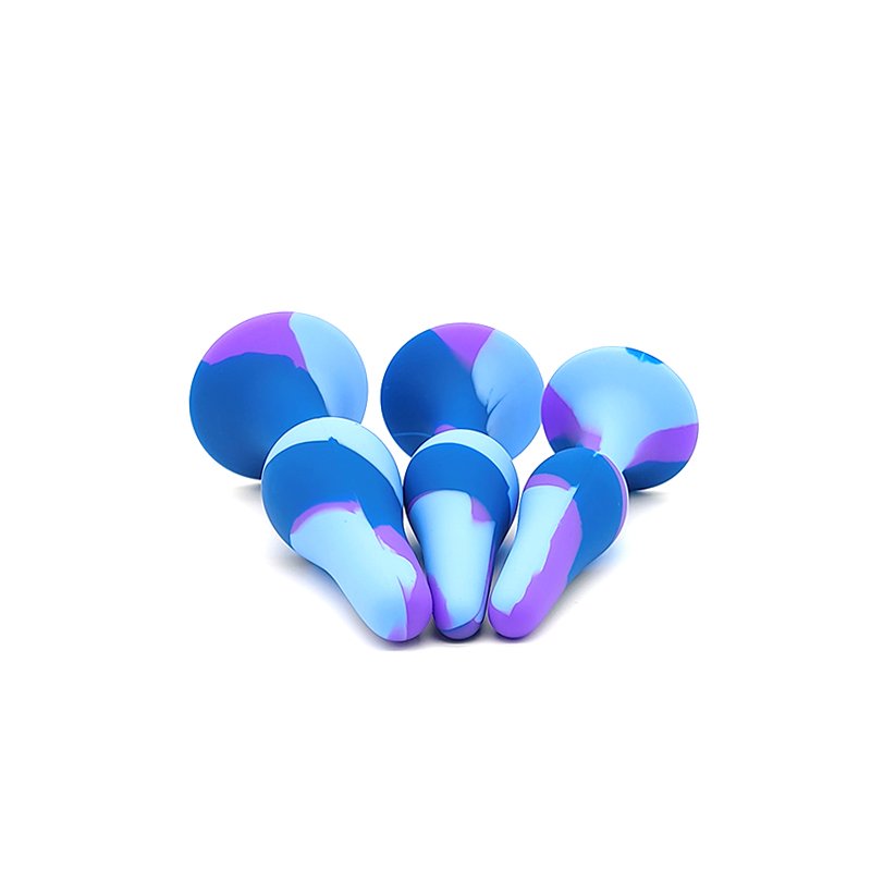 New Shelving Anal Plug Set Colorful Mixed Anal Plug Pure Silicone Adult Toys Anal Dilation Toys for Men and Women