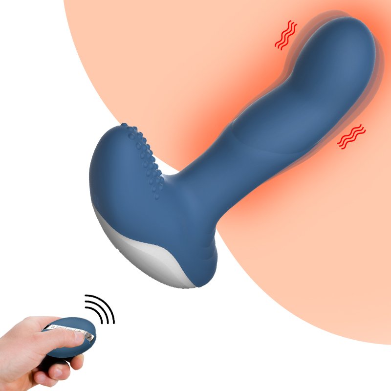 2020 New Adult Mini Vibrator 100% Silicone Butt Plug Anal Sex Toy for Couples Vibrating Prostate Massager Anal Sex Toys