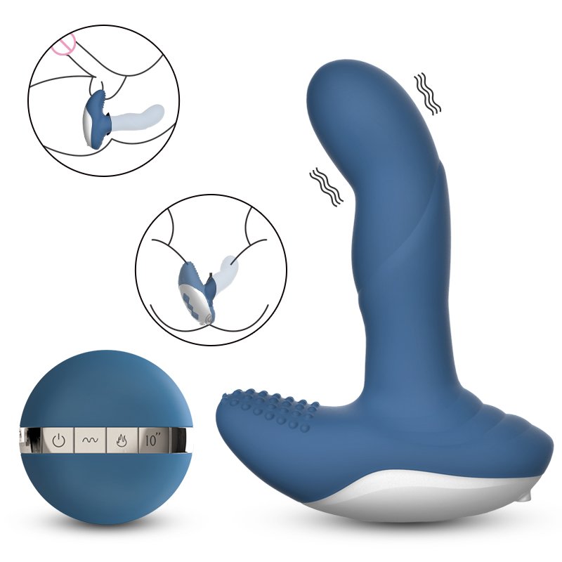 2020 New Adult Mini Vibrator 100% Silicone Butt Plug Anal Sex Toy for Couples Vibrating Prostate Massager Anal Sex Toys