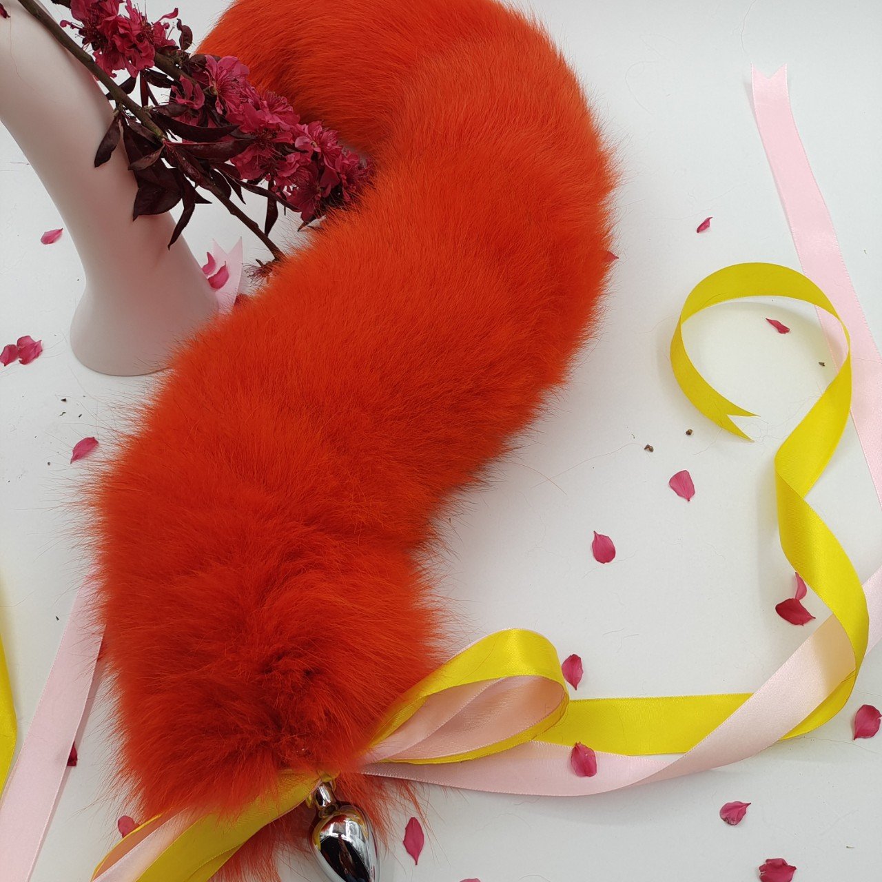 factory wholesale hot selling silicone fox tail anal plug butt plug tail anal dilator for women anal sex toys gay toys