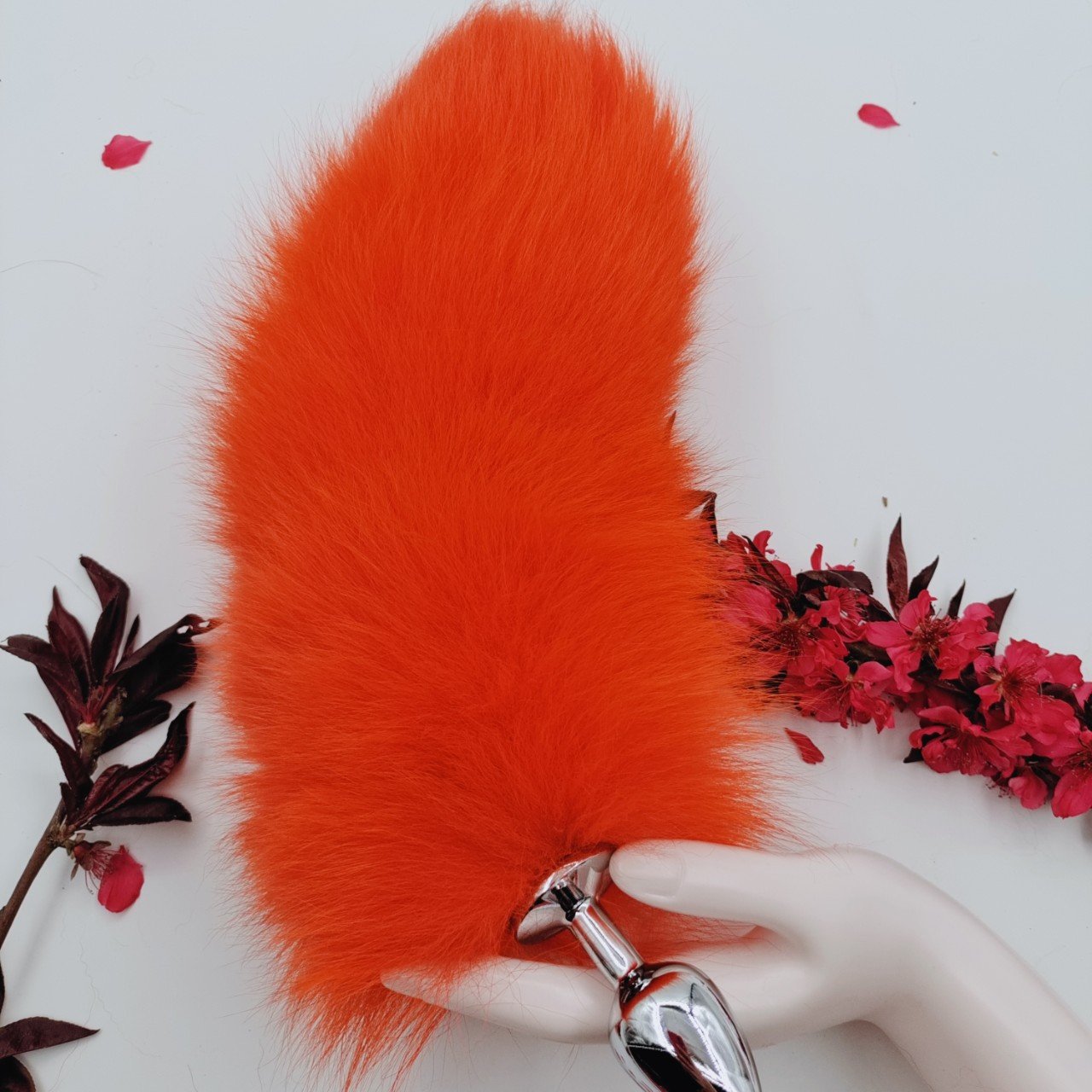 factory wholesale hot selling silicone fox tail anal plug butt plug tail anal dilator for women anal sex toys gay toys