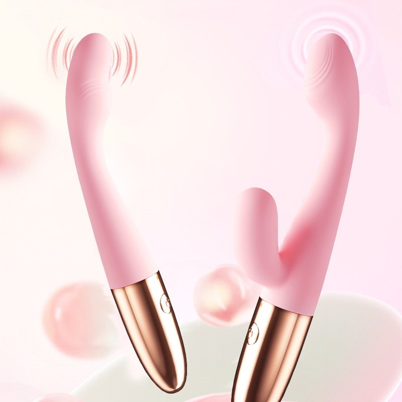 USB-Powered Rabbit Vibrator Dildo Clitoral Stimulator and Anal G-Spot Sex Toys for Women Adult Toys