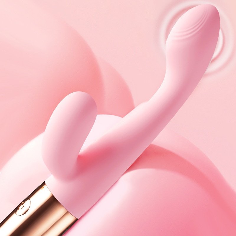 USB-Powered Rabbit Vibrator Dildo Clitoral Stimulator and Anal G-Spot Sex Toys for Women Adult Toys