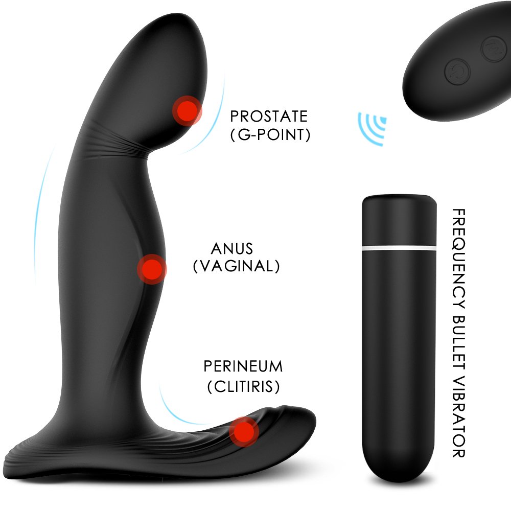 S-HANDE Hot Sale Electric Anal Sex Toys Prostate Massager Vibrator Anal Plug For Women Men Couple