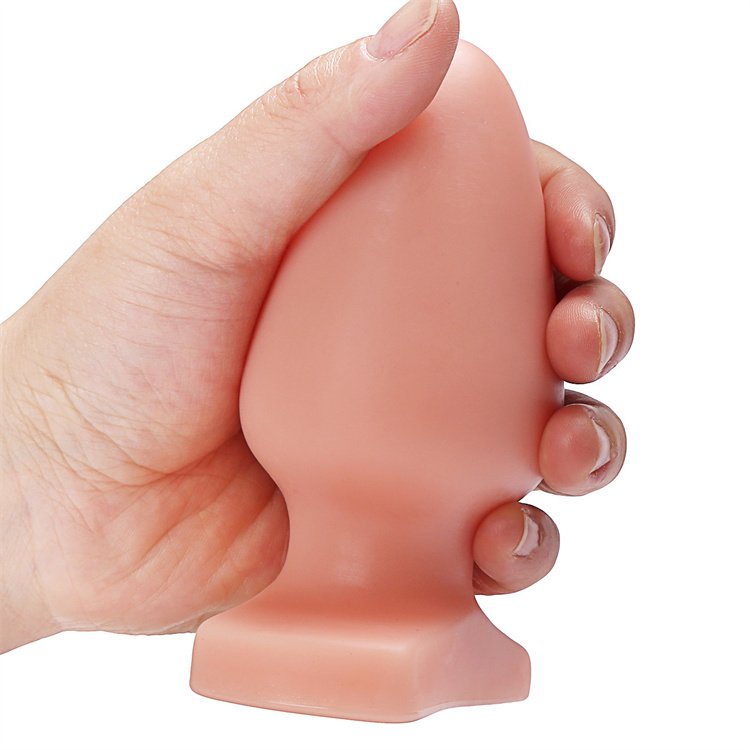 Amazon Hot Sale Male Female Big PVC Anal Butt Plugs Sex Toys For Women Realistic Anal Dildo Toys For Girls Female Masturbator