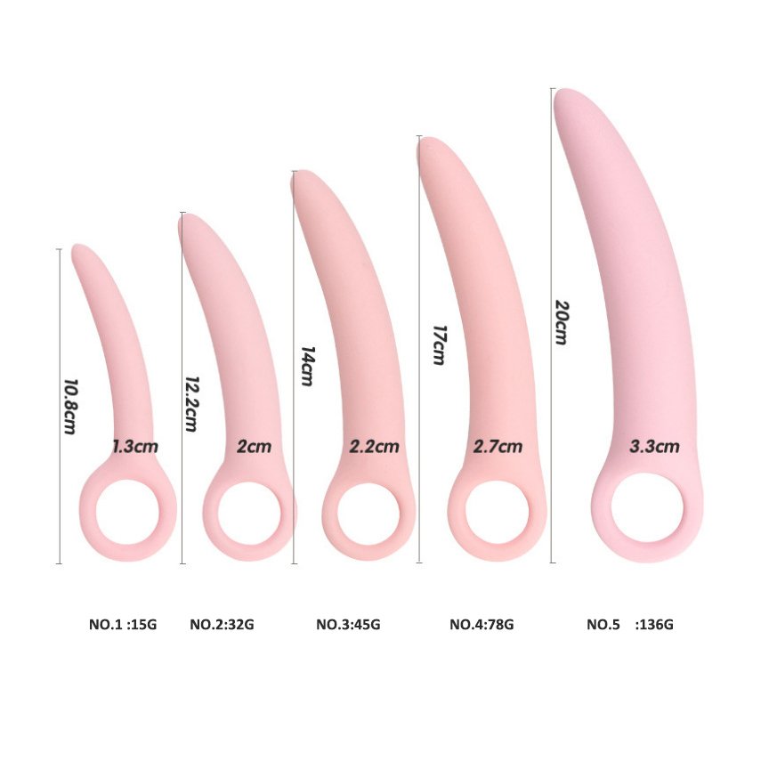 Softl Anal Plug Set Anal Dildo Ease Training Adults Sex Toy for Women Men
