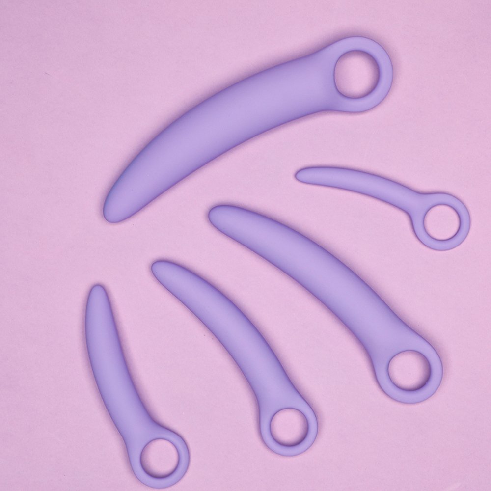 Softl Anal Plug Set Anal Dildo Ease Training Adults Sex Toy for Women Men