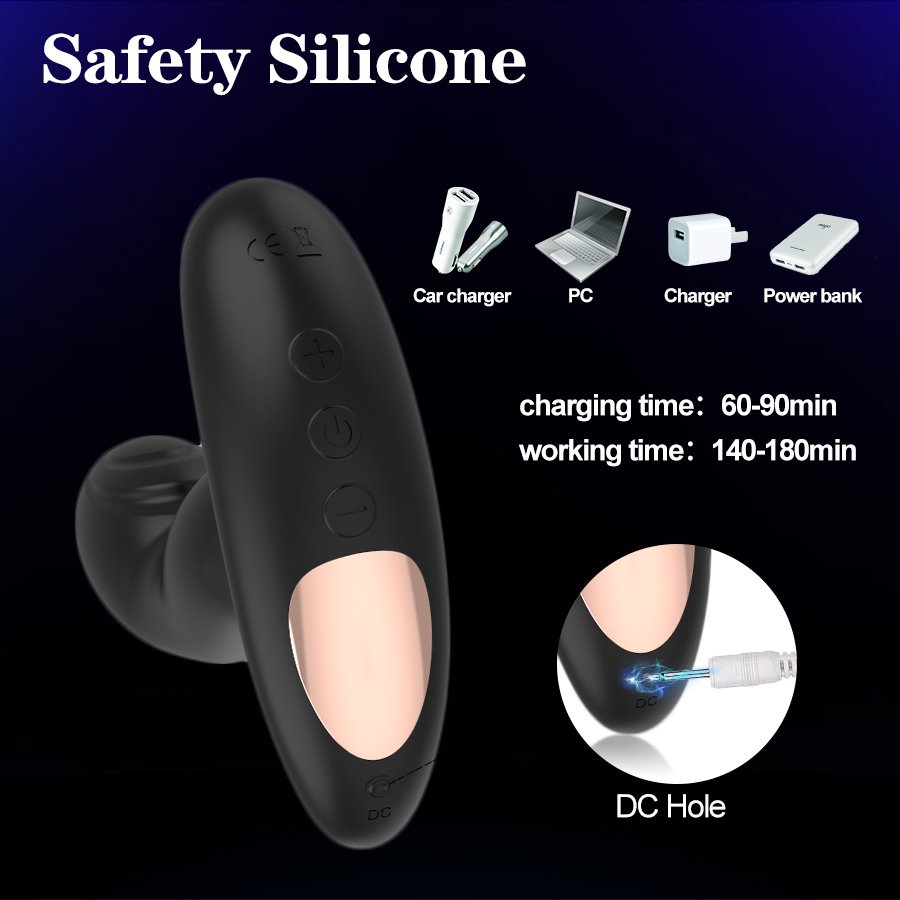Powerful 12 modes Remote Control Prostate Massager Vibrator Anal Sex Toys Butt Plug For Man Anal Plug