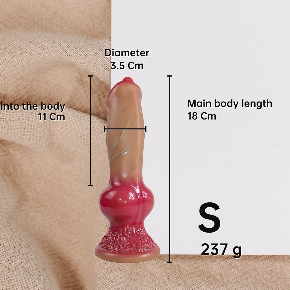 Realistic Huge Dog Dildo Anal Plug With Suction Cup Silicone Big Butt Plug Prostate Massager Adult Sex Toys for Men Women